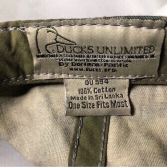Ducks Unlimited DU Digital Camo Hat One Sz fits Most Like New Condition 2011-12 - Picture 3 of 3